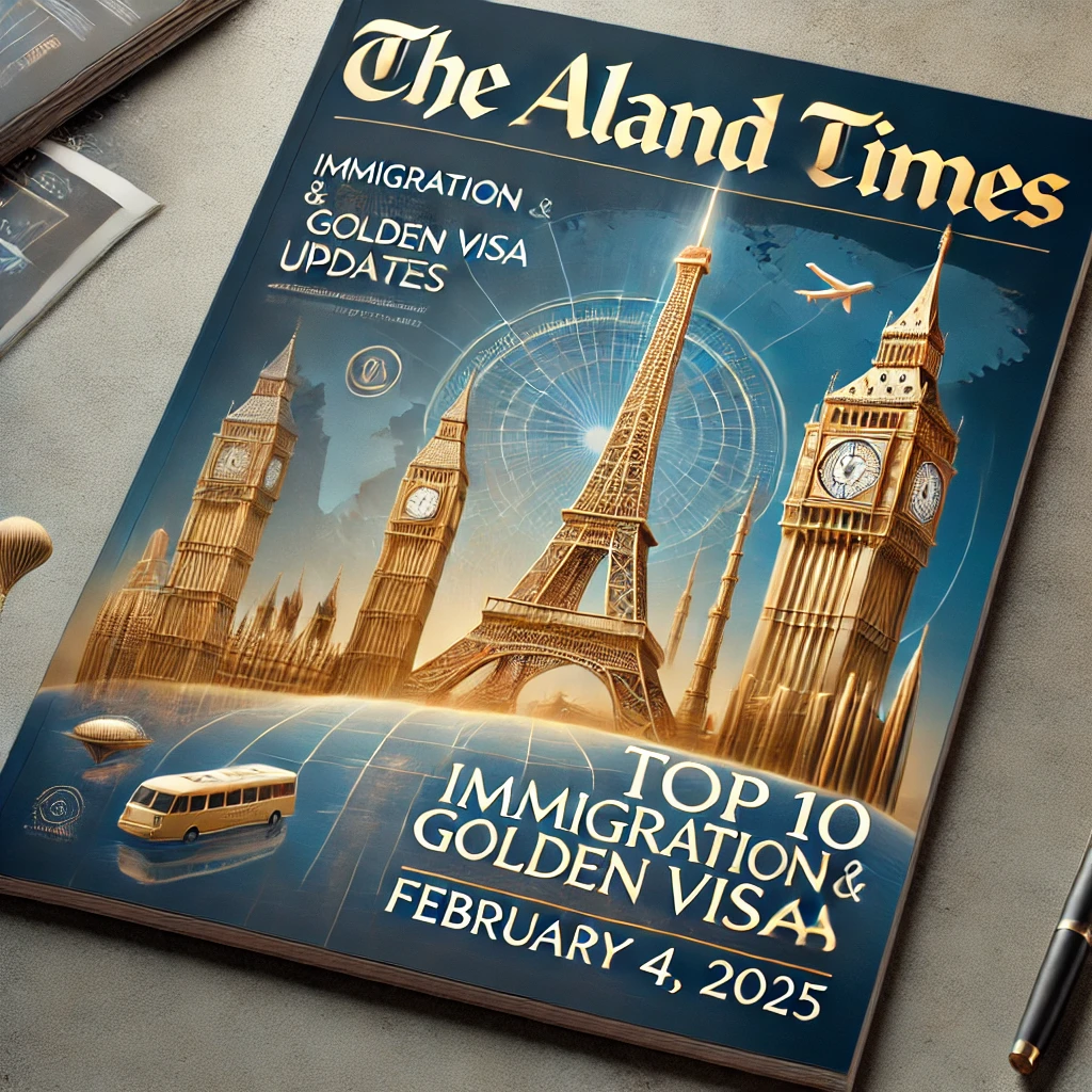 Top 10 Immigration & Golden Visa Updates – February 4, 2025 | The ALand Times